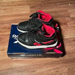 Reebok x Heelys BB4500 Mid Skate Shoe - Little Kid / Big Kid - Black